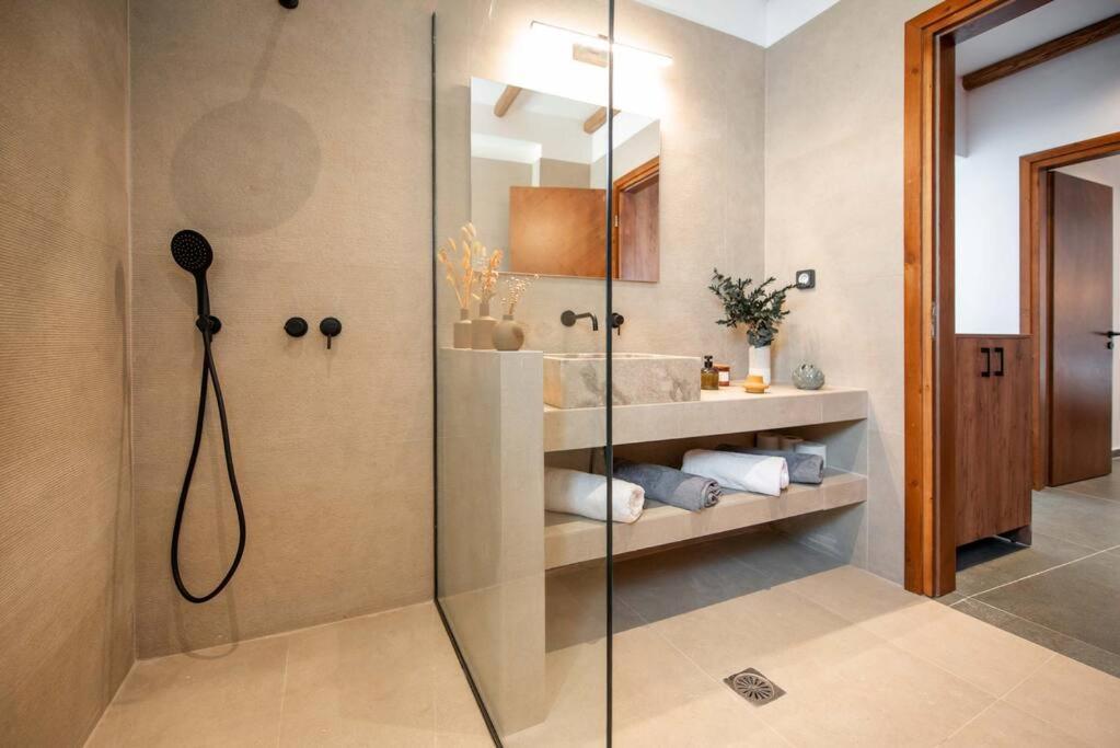 Casacarma Iii, Private Pool, Boho Design, Central Lakhaniá Exterior foto